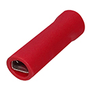 vollisolierte Flachsteckhülse <br><br><br> 0,5 - 1,5 mm² rot <br> 2,8 x 0,8 UL Style PVC vollisolierte Flachsteckhülse <br><br><br> 0,5 - 1,5 mm² rot <br> 2,8 x 0,8 UL Style PVC