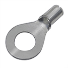 unisolierte Quetschkabelschuh Ringform M5 <br><br> 0,5 - 1,0 mm² <br> nach DIN 46234 und ähnlich unisolierte Quetschkabelschuh Ringform M5 <br><br> 0,5 - 1,0 mm² <br> nach DIN 46234 und ähnlich